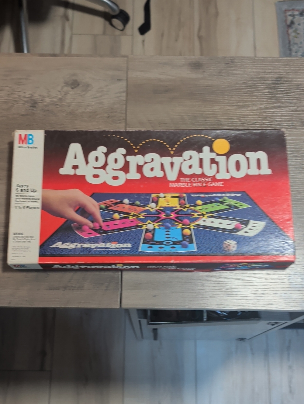 Vintage 1989 Board Game 'Aggravation'